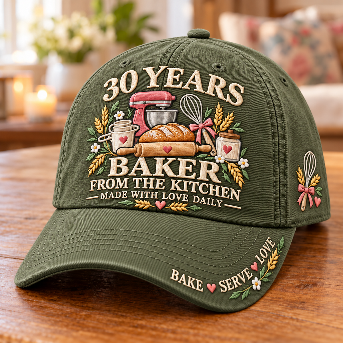🎉 30-Year Career Milestone Baseball Caps | Celebrate a Lifetime of Dedication