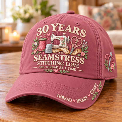🎉 30-Year Career Milestone Baseball Caps | Celebrate a Lifetime of Dedication