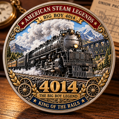 🚂 Big Boy 4014 American Steam Legends Commemorative Coin