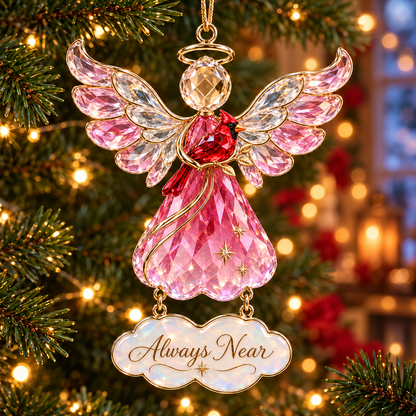 🕊️ Inspirational Memorial Angel Christmas Ornament