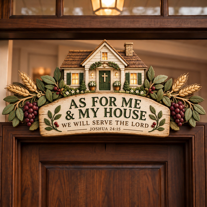 ✝️ Christian Faith & Blessings Decorative Door Topper