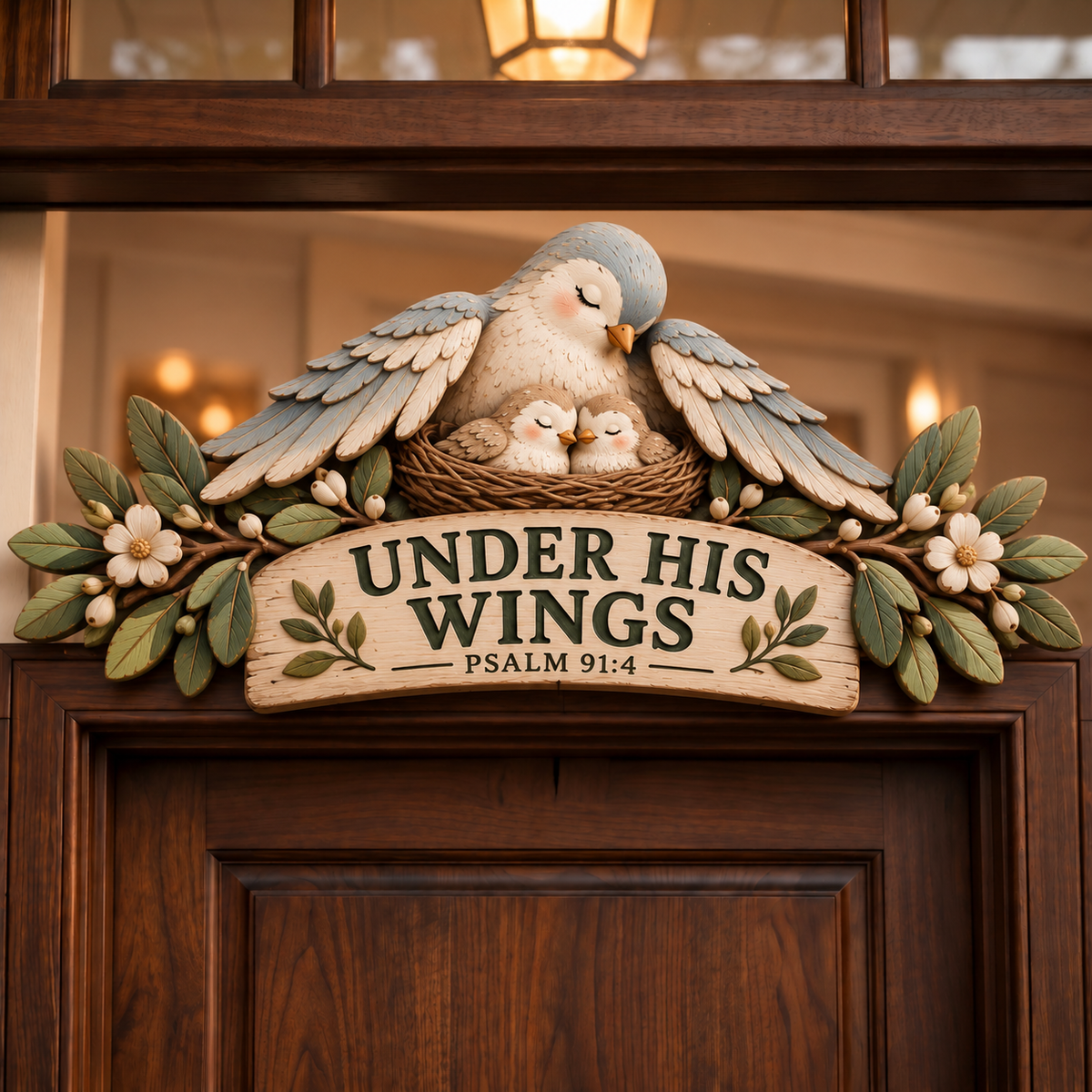 ✝️ Christian Faith & Blessings Decorative Door Topper