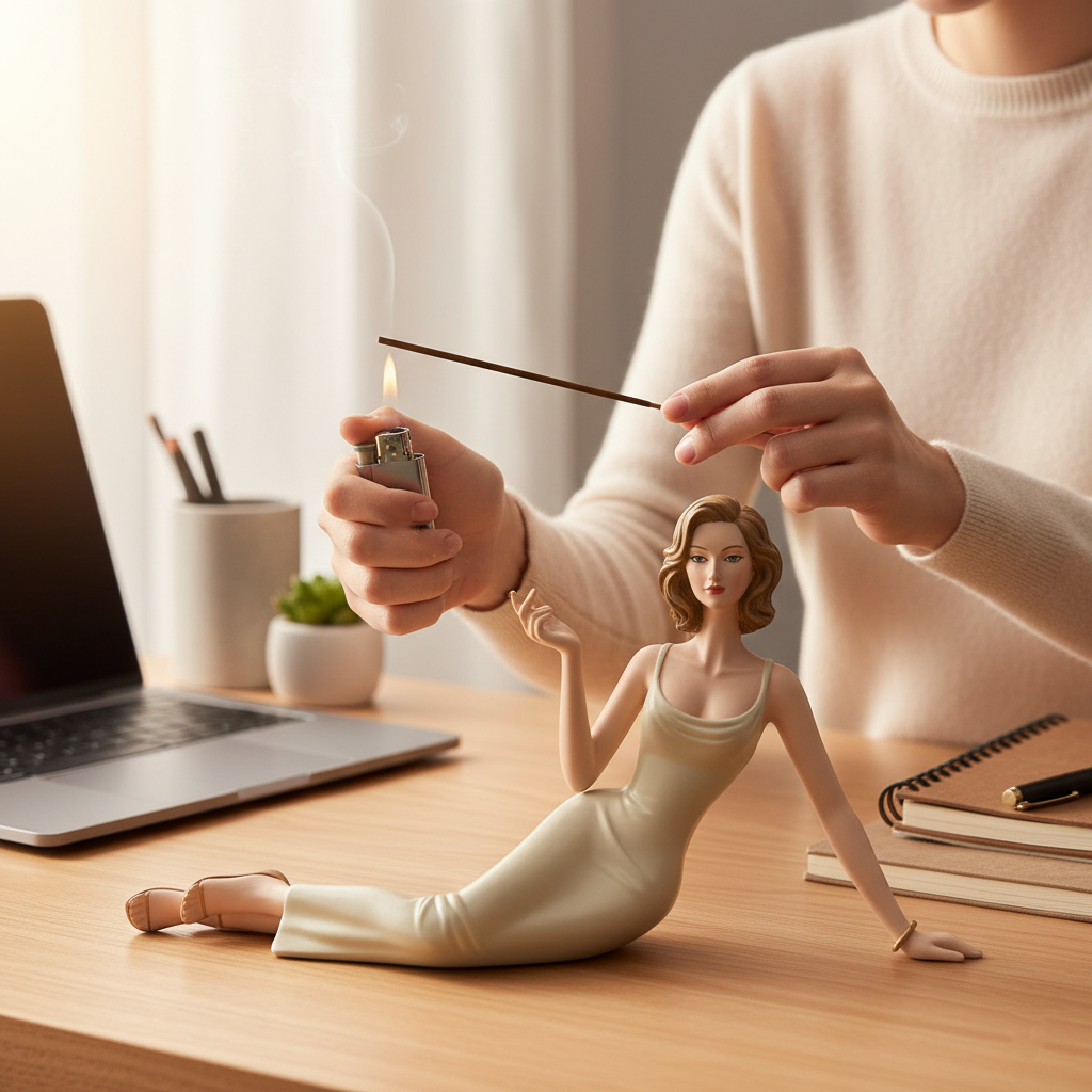 Sculptural Aromatherapy Statue Incense