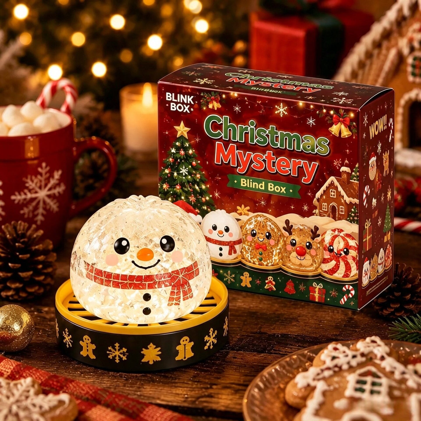 Christmas Dumpling Squeeze Toy, Christmas dumpling squeezing soft cute toy,Holiday Gifts & Party Decor