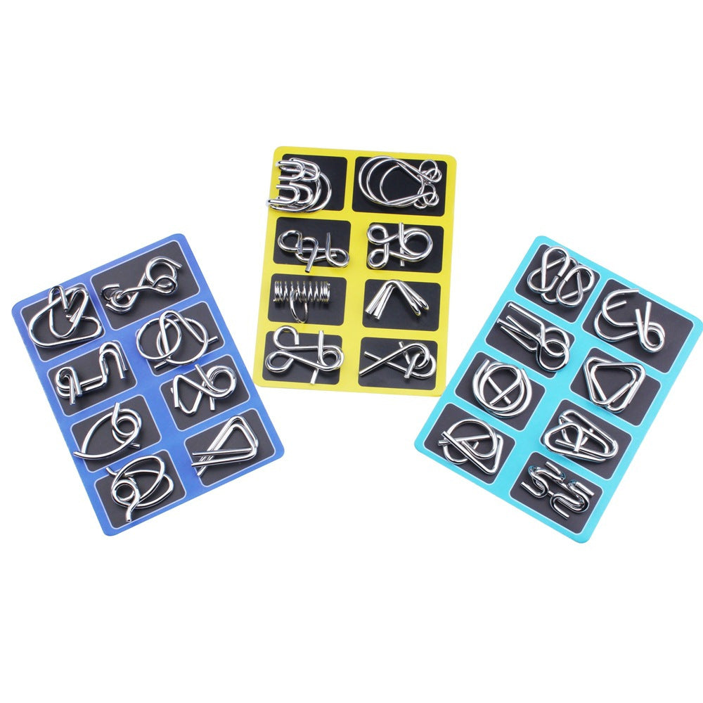 🎁 Metal Montessori Puzzle Solving
