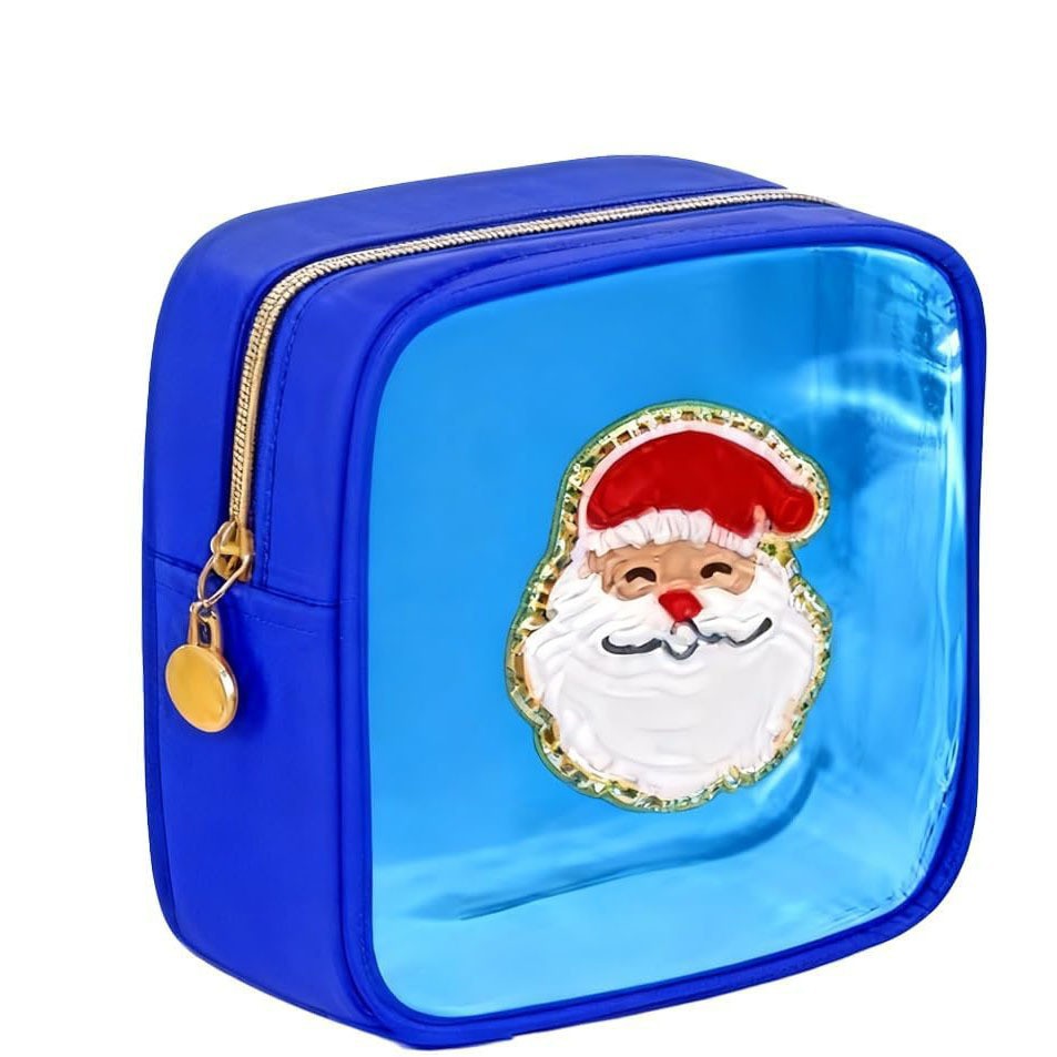 🎄🎁 Christmas Mini Treat Bag – Clear Window Zipper Pouch, 6 Festive Styles to Choose From ✨CHRISTMAS MINI