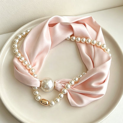 🎁🎄Christmas Sale 60% OFF!💞50K+ SOLD!✨Pearl Scarf Necklace