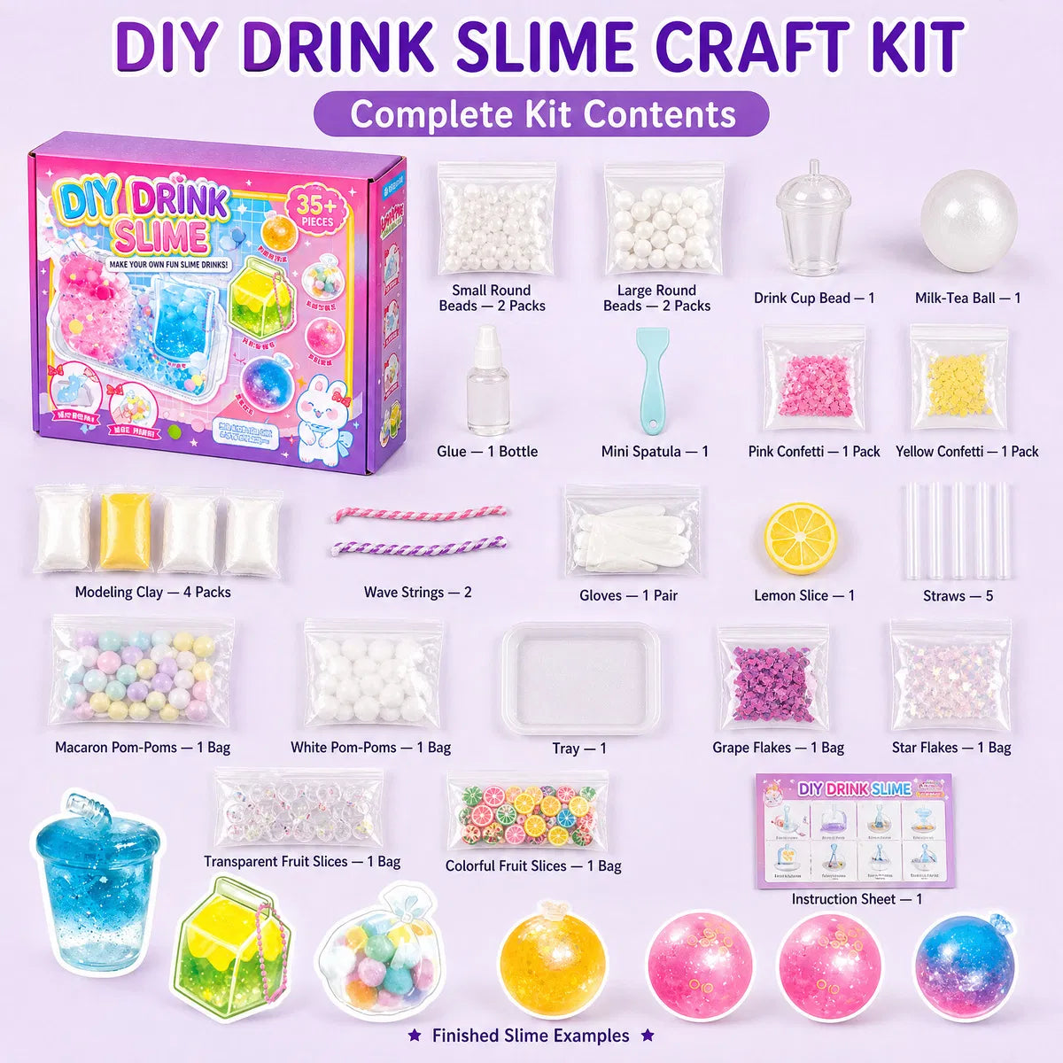 ✨DIY Sensory Slime Craft Kit