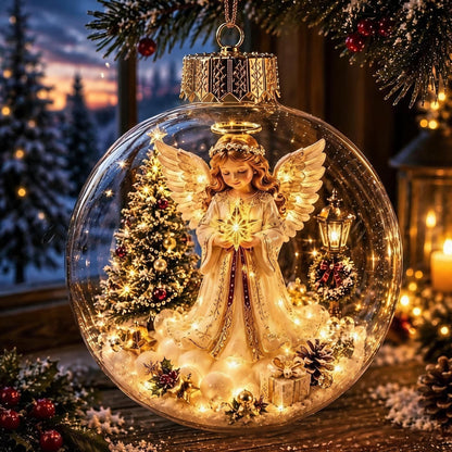 🔥 LAST DAY 49% OFF – 🎄Glowing Christmas Diorama Ornament