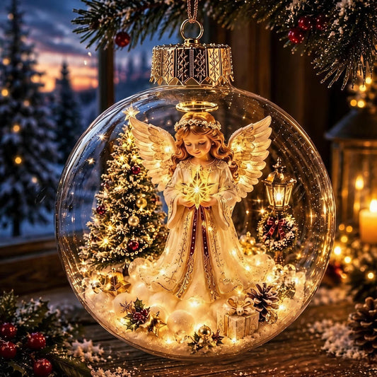 🔥 LAST DAY 49% OFF – 🎄Glowing Christmas Diorama Ornament