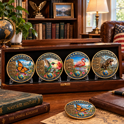 Origin of Species Commemorative Coin – Collectible Gift For Nature Lovers