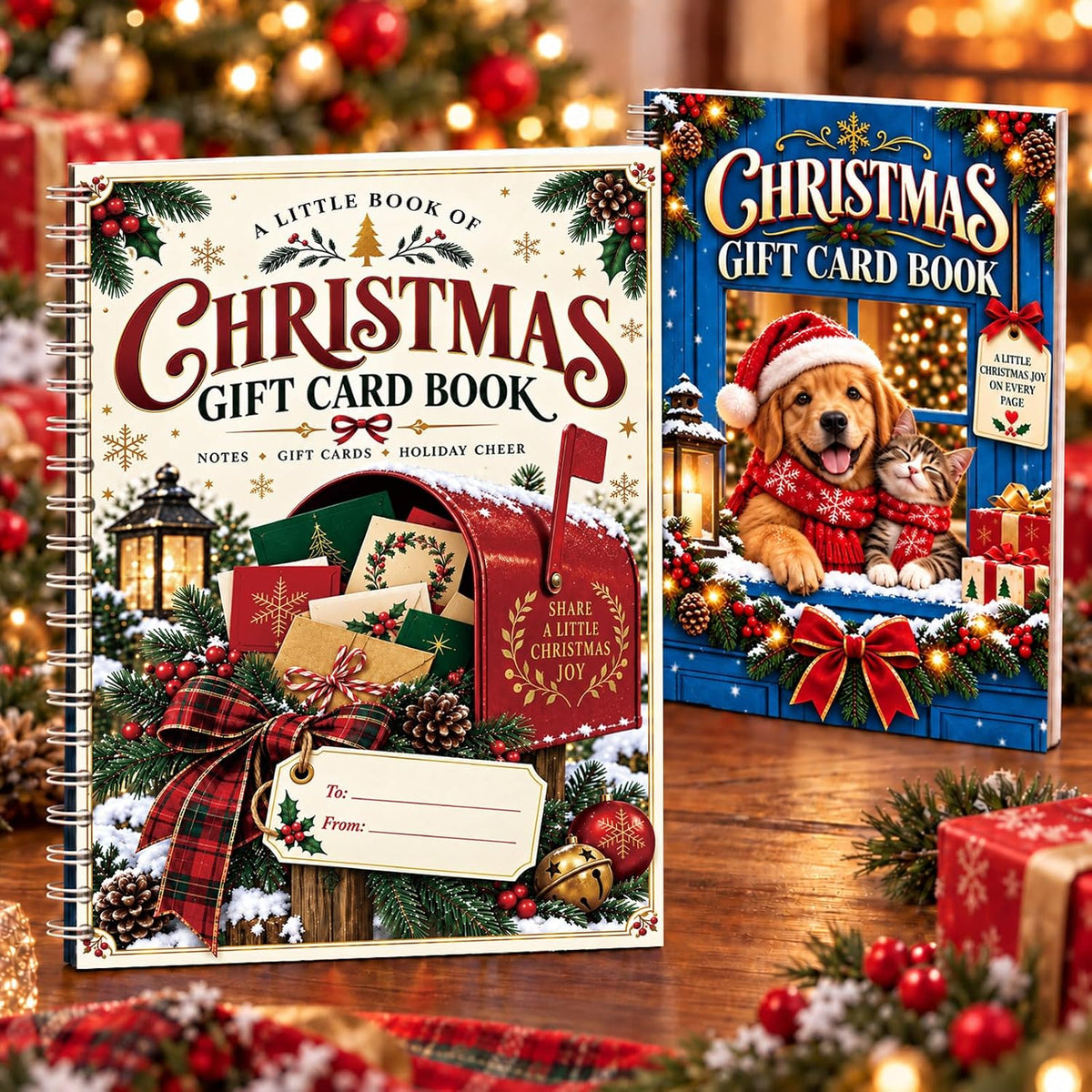 🎁 Christmas Gift Card Book
