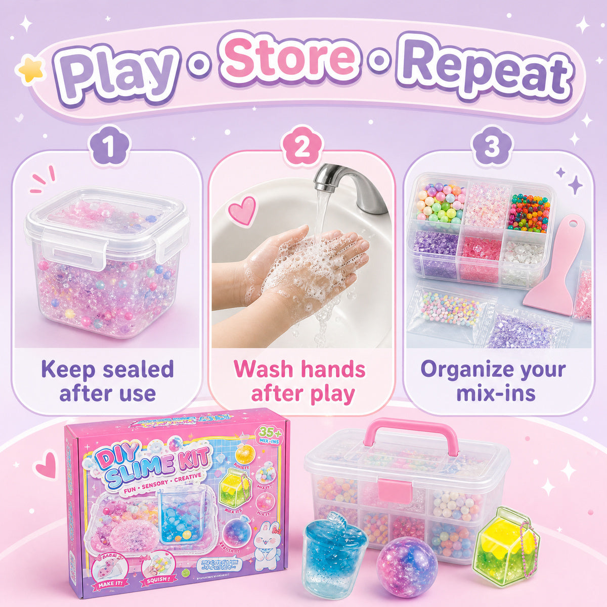 ✨DIY Sensory Slime Craft Kit
