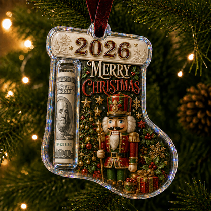 Cash Clip Christmas Tree Ornament – Novelty Holiday Money Gift Clip | 9 Festive Styles