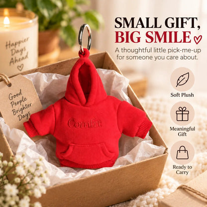 Mini Hoodie Stress Ball Keychain – Cute Squeeze Toy