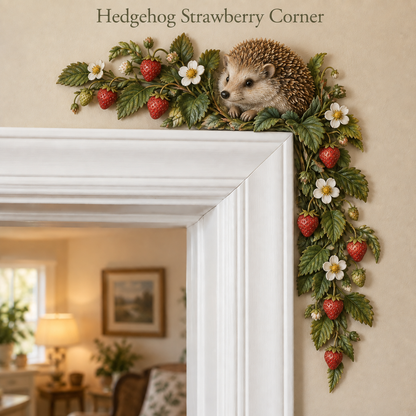 ⏰ LAST DAY SALE 50% OFF! 🐇🌿Whimsical Woodland Friends Door Corner Decor | Nature-Inspired Home Accents 🌿🚪