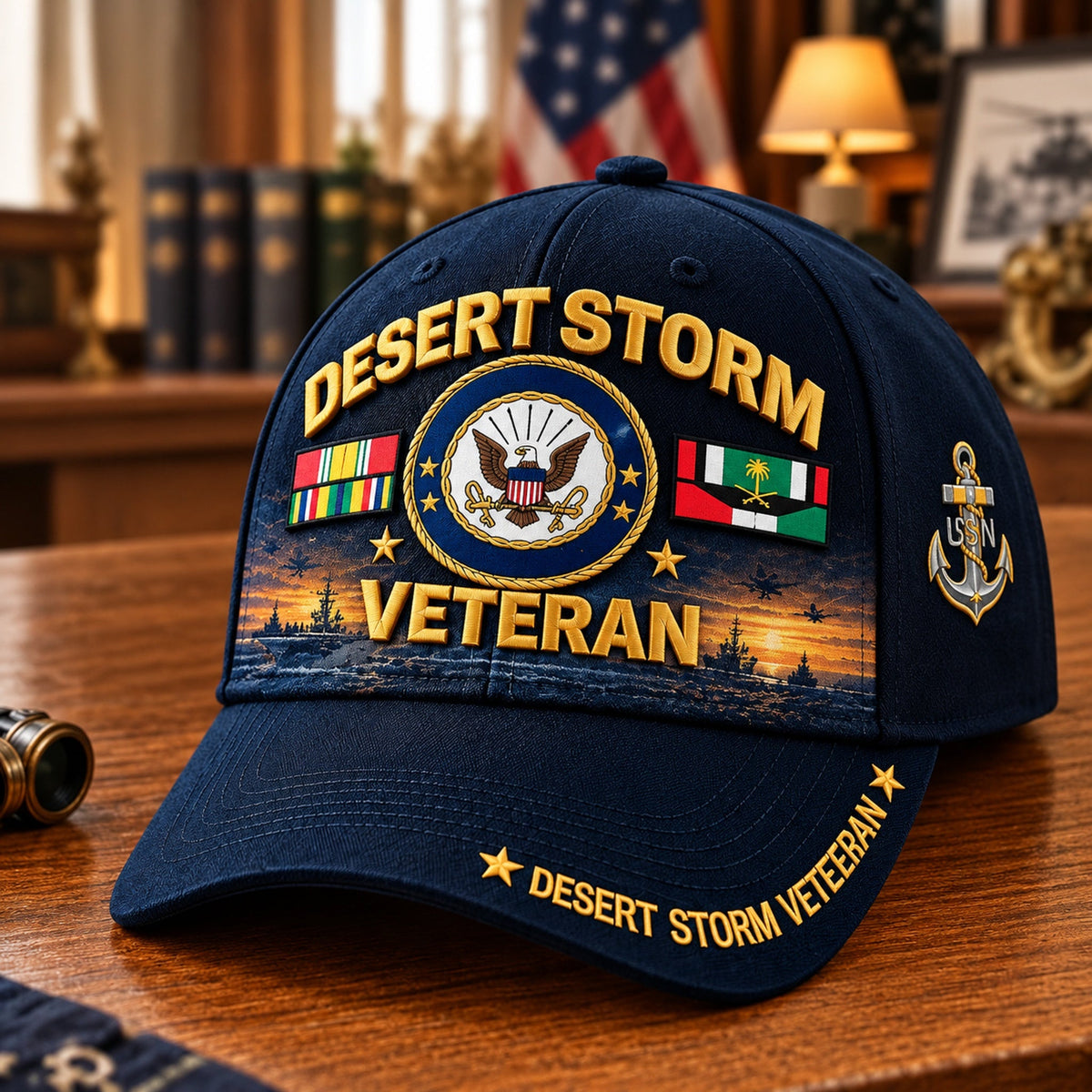 Desert Storm Veteran Cap – Your Service. Your Pride. (1991–2026 – 35TH ANNIVERSARY)