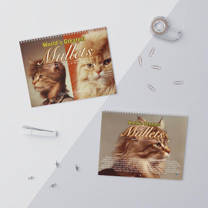 Funny 2027 Wall Calendar Cat