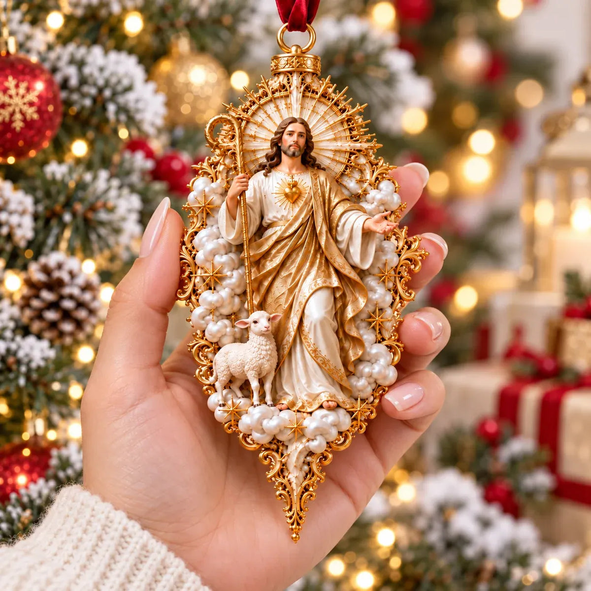 ⏳ Last Day 49% OFF – ✝️ Sacred Christmas Ornament Collection | 9 Faith-Inspired Designs with Sculptural Detail for Trees & Meaningful Gifts 🎄