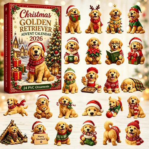 🐕 Golden Retriever Advent Calendar 2026