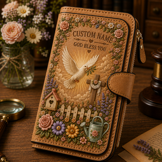 Personalized Christian Wallet for You ✝️🌸