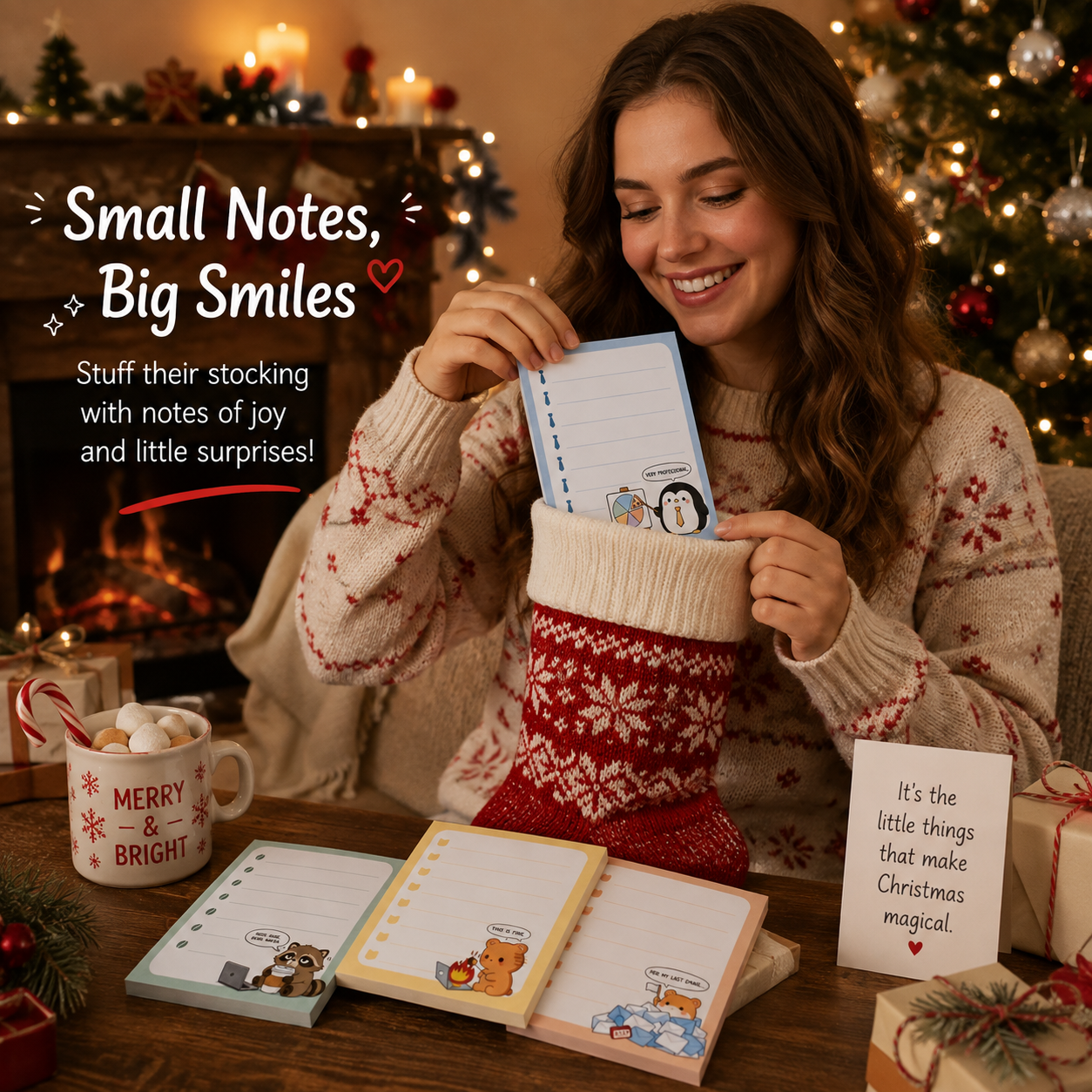 Ultimate Office Survival Sticky Notes | Funny Animal Memo Pads | Perfect Coworker Gift & Stocking Stuffer 🎄