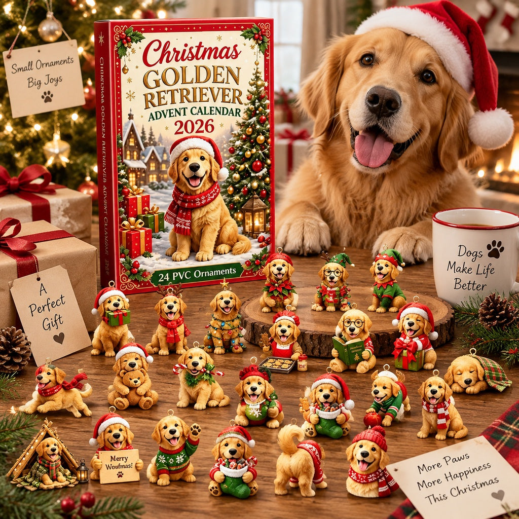 🐕 Golden Retriever Advent Calendar 2026