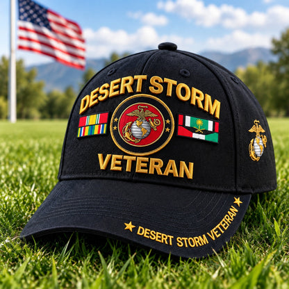 Desert Storm Veteran Cap – Your Service. Your Pride. (1991–2026 – 35TH ANNIVERSARY)
