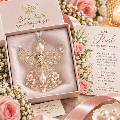 ⏳ Last Day 50% OFF – 👼 Birth Month Guardian Angel | 12 Birthstone-Inspired Keepsakes for Meaningful Gifts ✨