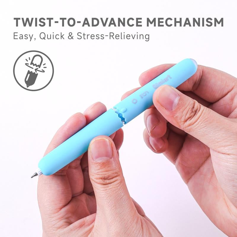9-Color Erasable Gel Pens – Quick-Dry, Smooth Writing & Easy Erasing