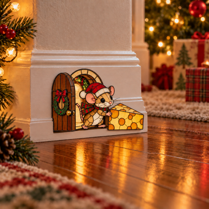 Funny Christmas Baseboard Decorations – 5 Playful Holiday Designs