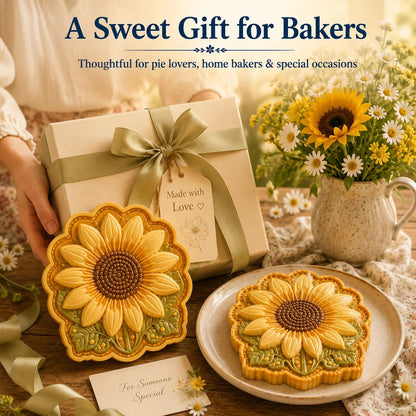 ⏳ Last Day 50% OFF – 🌸 8-Design Spring Garden Mini Pie Mold Collection | Reusable Embossed Molds for Shaping Detailed Bee, Butterfly, Ladybug, Sunflower, Cottage & More 🥧✨
