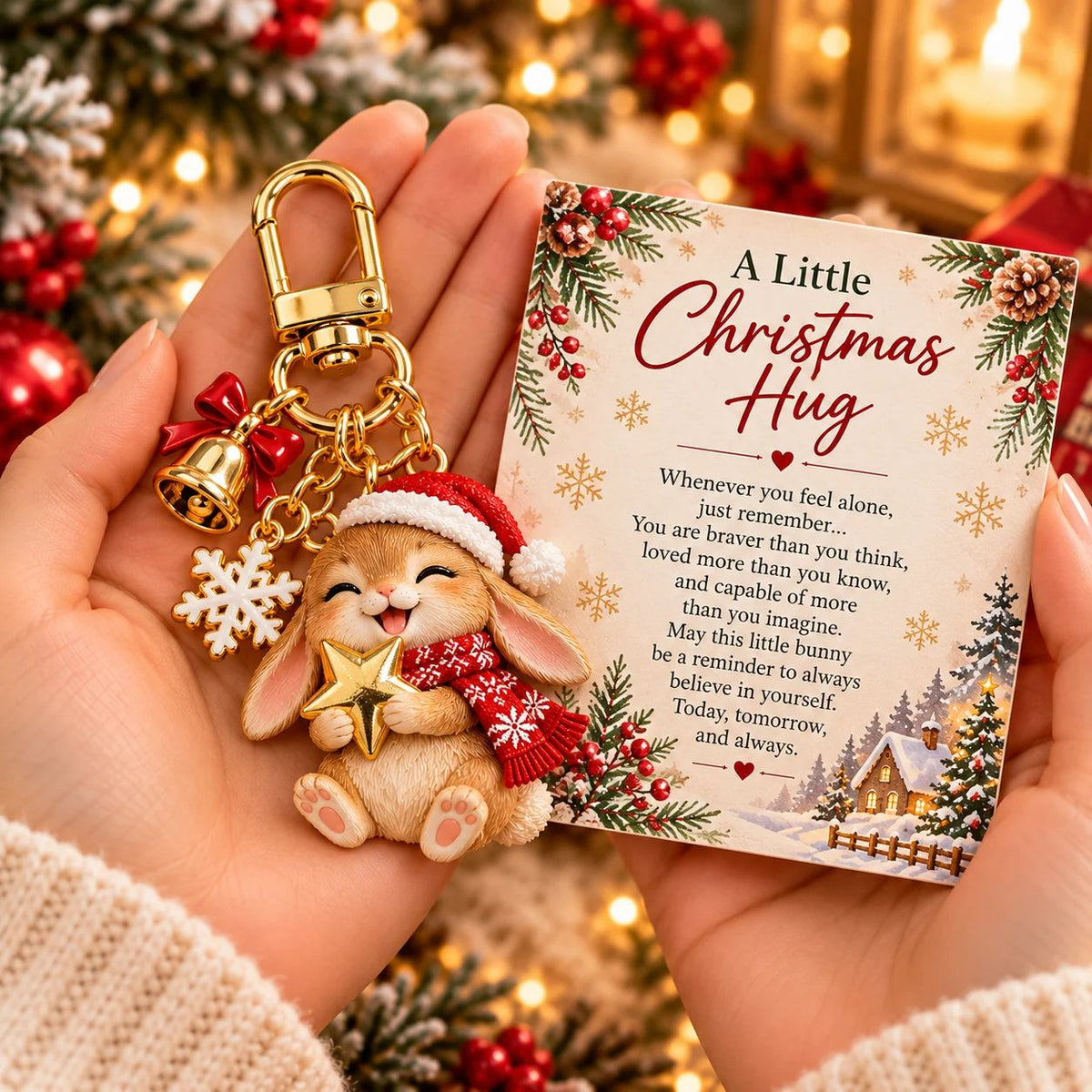🎄✨ A Little Christmas Hug — Carry My Love Wherever You Go