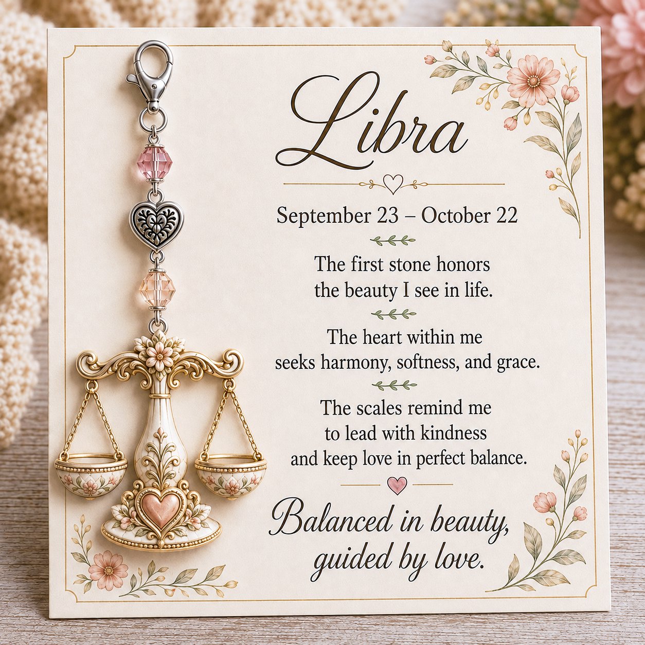 🎅 2026 Christmas Gift 50% Off--✨  Commemorative keychains and cards featuring the birthstones of the 12 zodiac signs