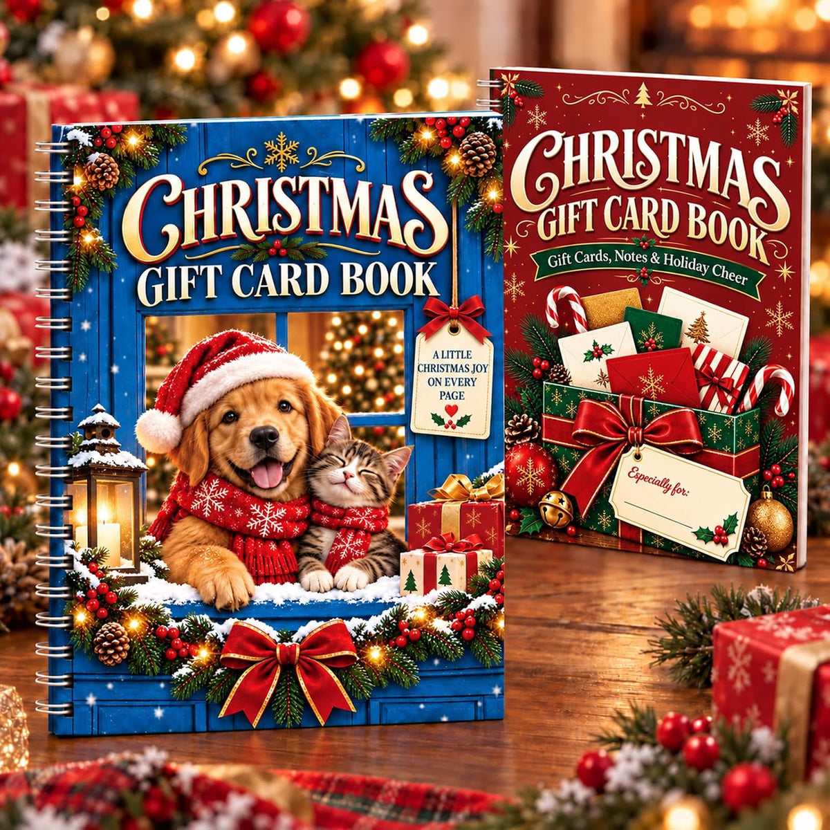 🎁 Christmas Gift Card Book
