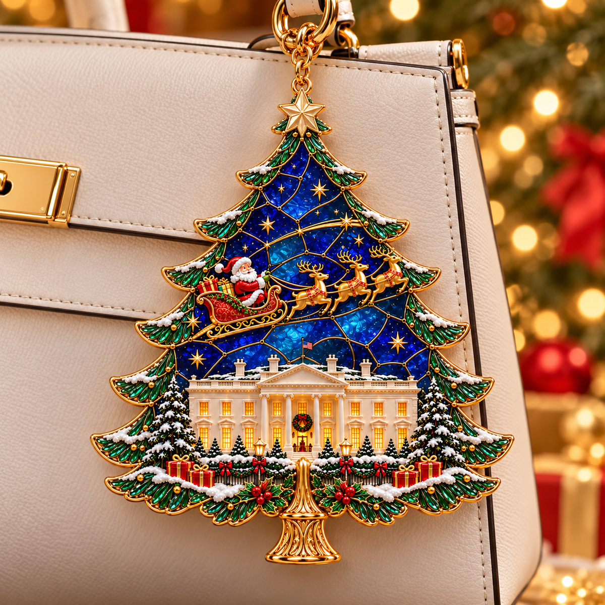 🎄 250th Anniversary Christmas Tree Ornament – 1776–2026 Keepsake