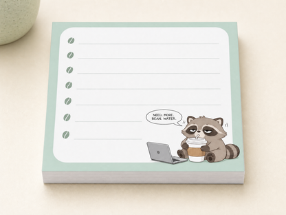 Ultimate Office Survival Sticky Notes | Funny Animal Memo Pads | Perfect Coworker Gift & Stocking Stuffer 🎄