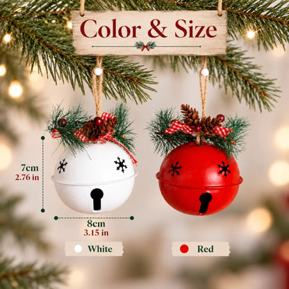 ✨ 💖 Personalized Jingle Bell Ornament – Gift For Family 🎄