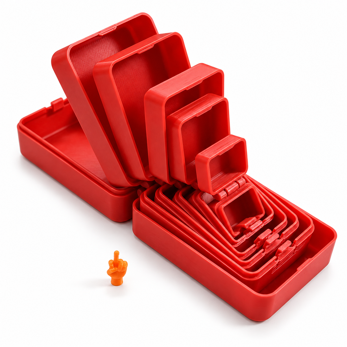 ⭐ Layer Nesting Prank Gift Box | Pick Your Surprise: Middle Finger or Number 67