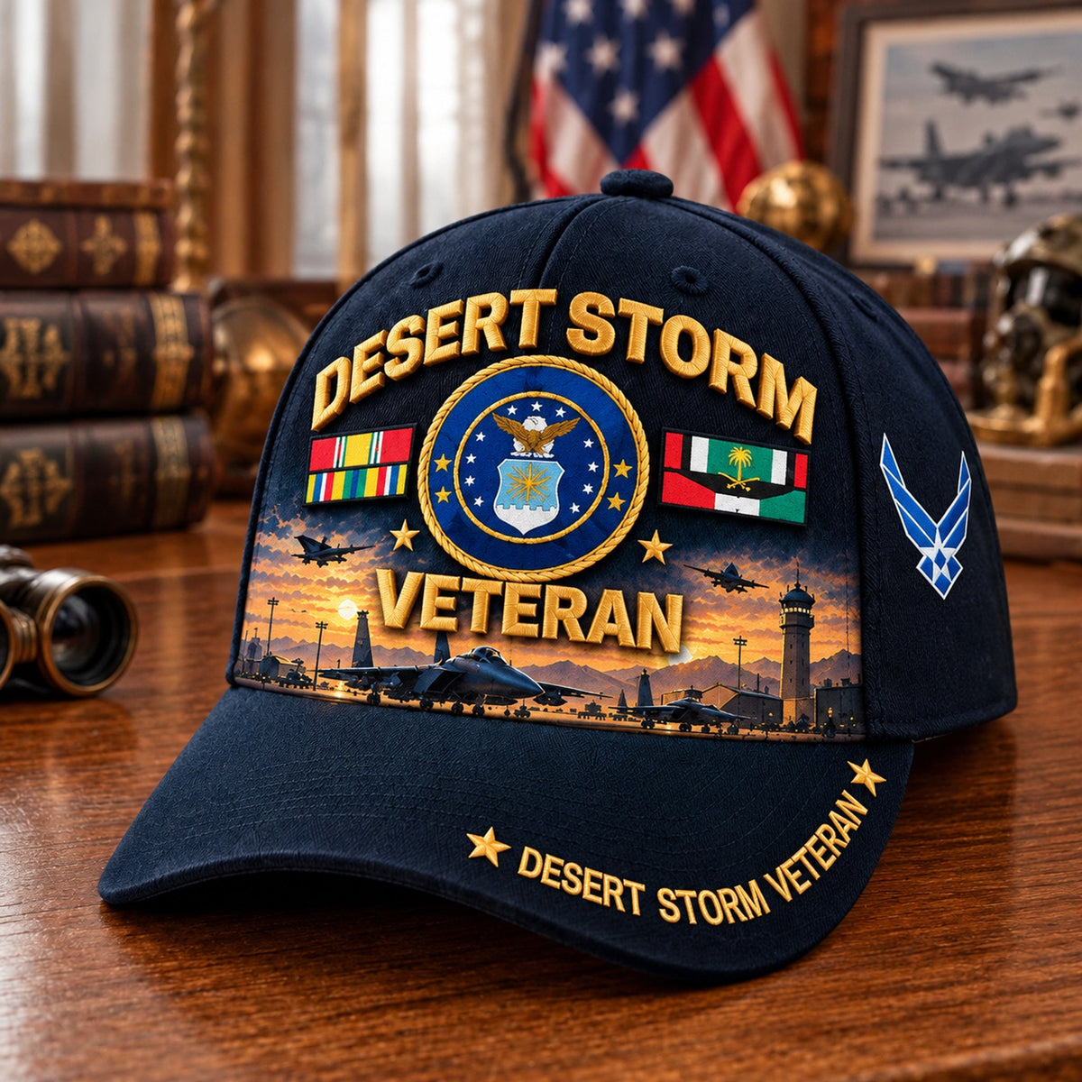Desert Storm Veteran Cap – Your Service. Your Pride. (1991–2026 – 35TH ANNIVERSARY)