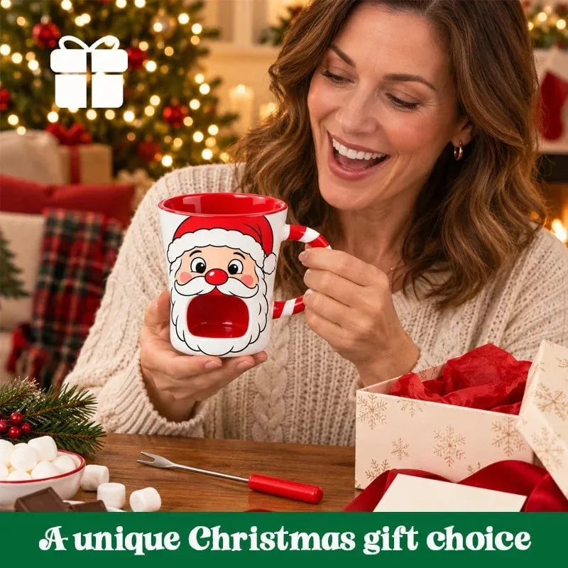 Christmas Chocolate Fondue Mug