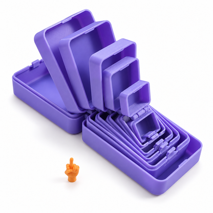 ⭐ Layer Nesting Prank Gift Box | Pick Your Surprise: Middle Finger or Number 67