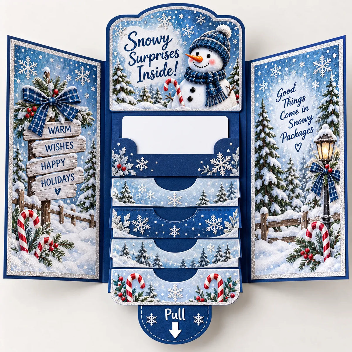 ⏰LAST DAY 50% OFF - 2026 New 🎅💳 Waterfall Christmas Gift Card Booklet ✨