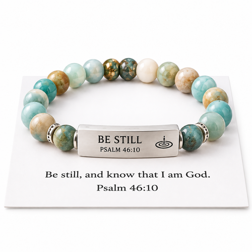 🔥LAST DAY 50% OFF - ✝️ Wear Your Verse Scripture Nameplate Bracelet👍(Limited Edition)
