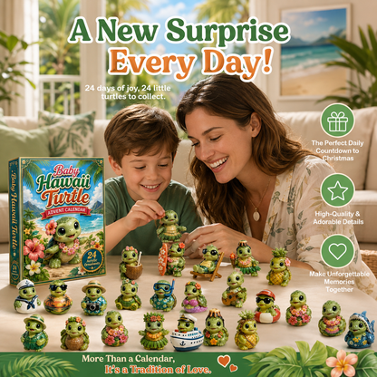 Baby Hawaii Turtle Advent Calendar 2026