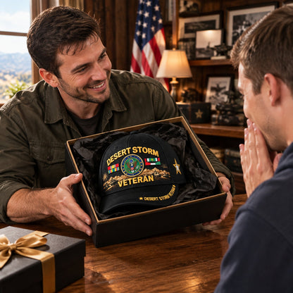 Desert Storm Veteran Cap – Your Service. Your Pride. (1991–2026 – 35TH ANNIVERSARY)