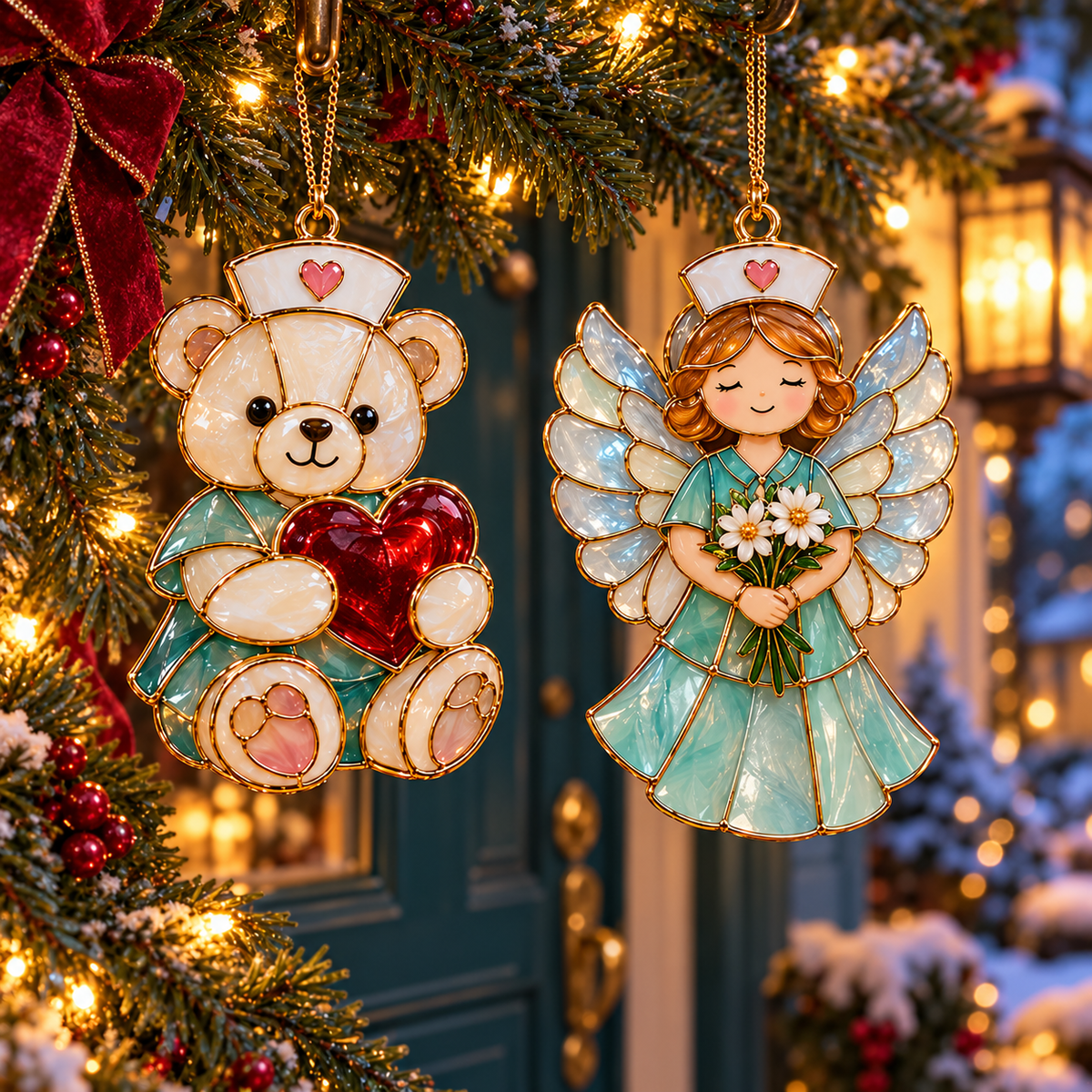 ✨ 2026 Nurse Thanksgiving Christmas Ornaments | 6-Piece Set