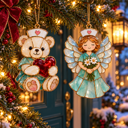 ✨ 2026 Nurse Thanksgiving Christmas Ornaments | 6-Piece Set