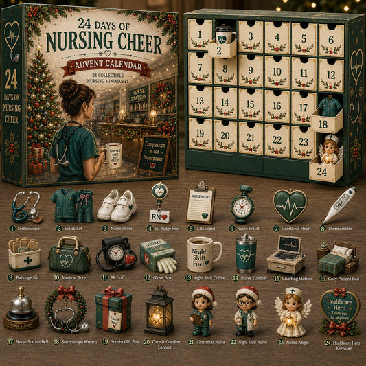 🩺 24 Days of Nursing Cheer Advent Calendar