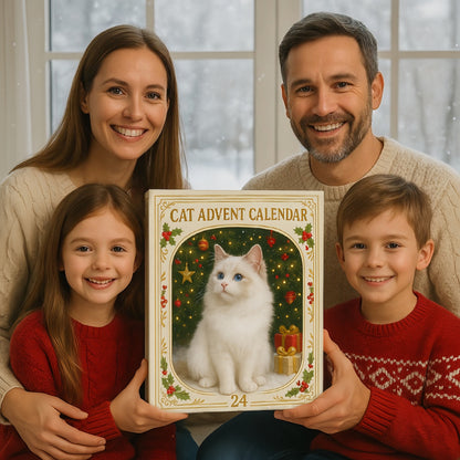 🐱🎄 24 Days of Christmas Cats Advent Calendar – 24 Collectible Festive Cat Surprises